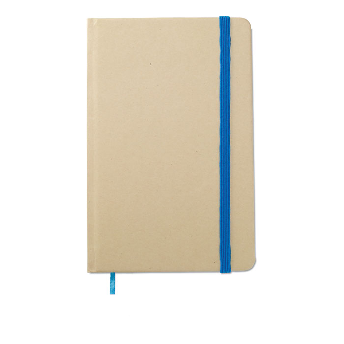Carnet A6 papier recyclé personnalisé EVERNOTE, Bleu