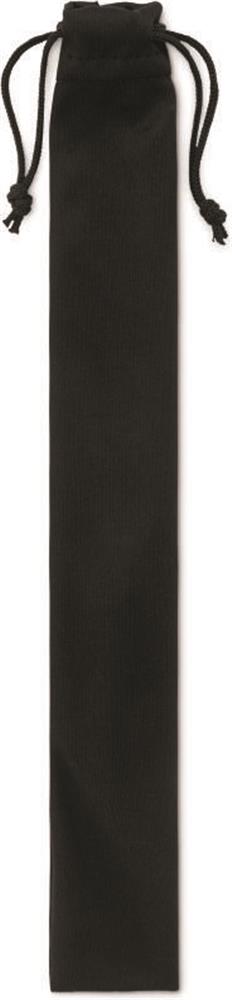 Paille inox réutilisable personnalisée COLD STRAW, devant