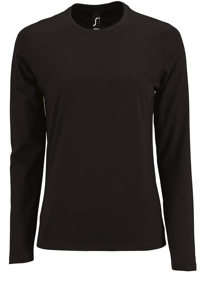 Tee-shirt manches longues personnalisé IMPERIAL LSL WOMEN, côté cœur