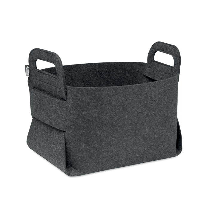 Panier pliable feutre RPET personnalisé FIALAN