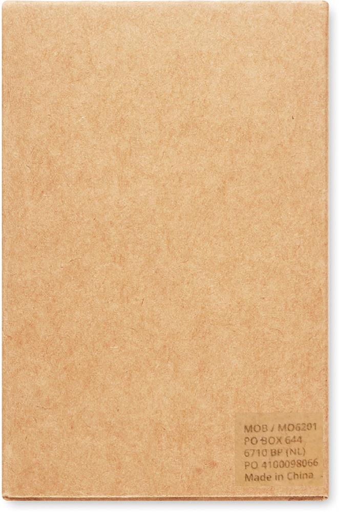 Cartes à jouer papier recyclé personnalisées ARUBA +, côté 2