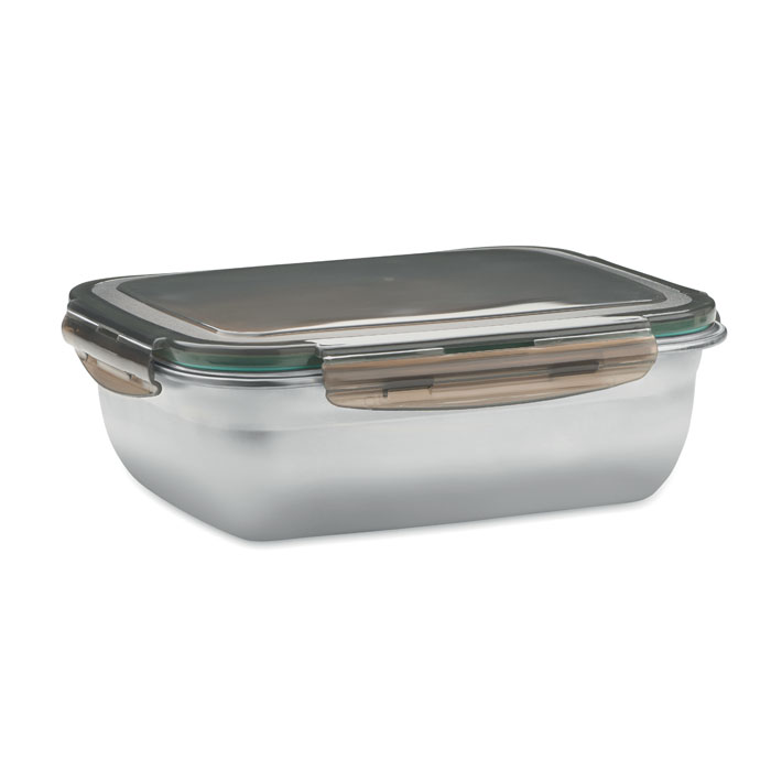 Lunch box inox recyclé 1500 ml personnalisée LOX PLUS