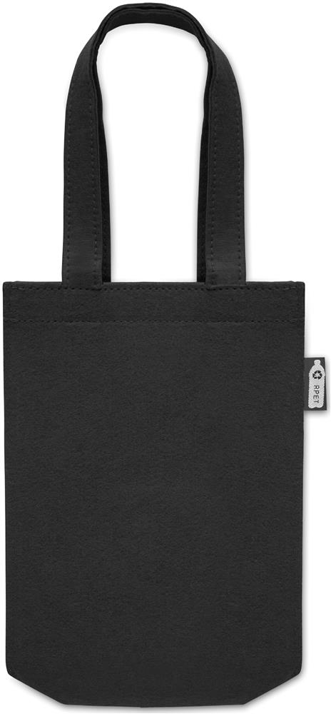 Petit sac cadeau feutre RPET personnalisé FELTOTE, côté 1