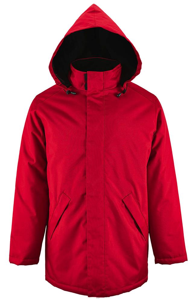 Parka unisexe doublure matelassée personnalisée ROBYN, poitrine droite