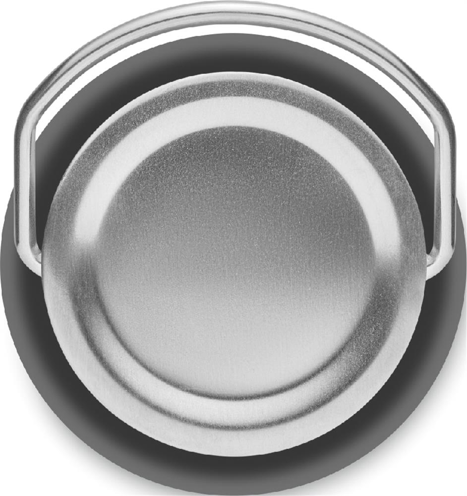 Bouteille inox recyclé 500 ml personnalisée FLORENCE SING, couvercle dessus