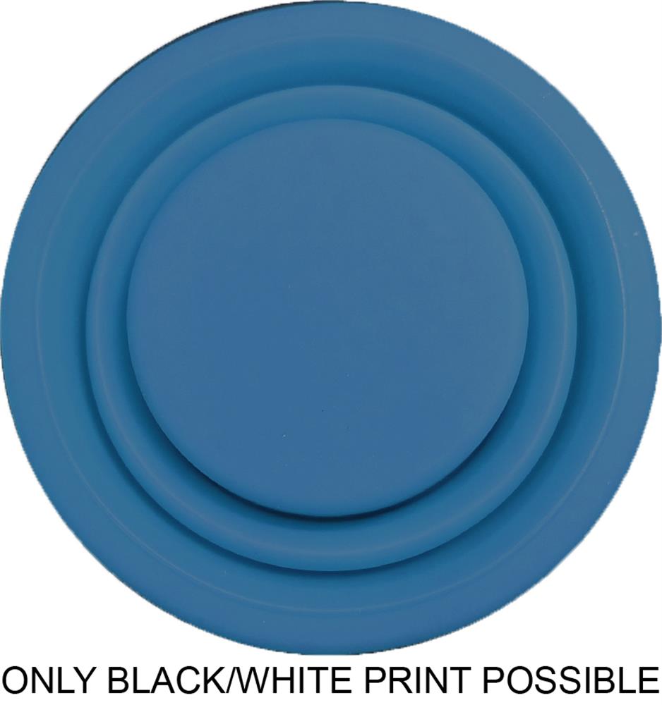 Gobelet pliable silicone personnalisé CUP PILL, dessous gobelet (tampographie)