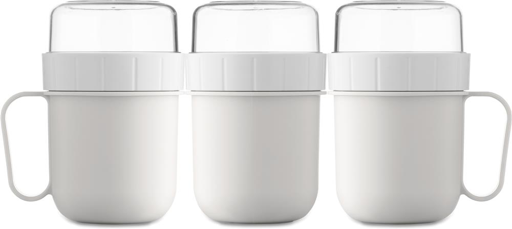 Gobelet petit-déjeuner 450 ml personnalisé CUP ON GO, tour complet