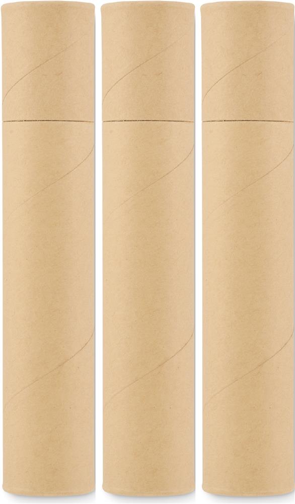 Set d'écriture tube en papier recyclé personnalisé MEJU, dessous