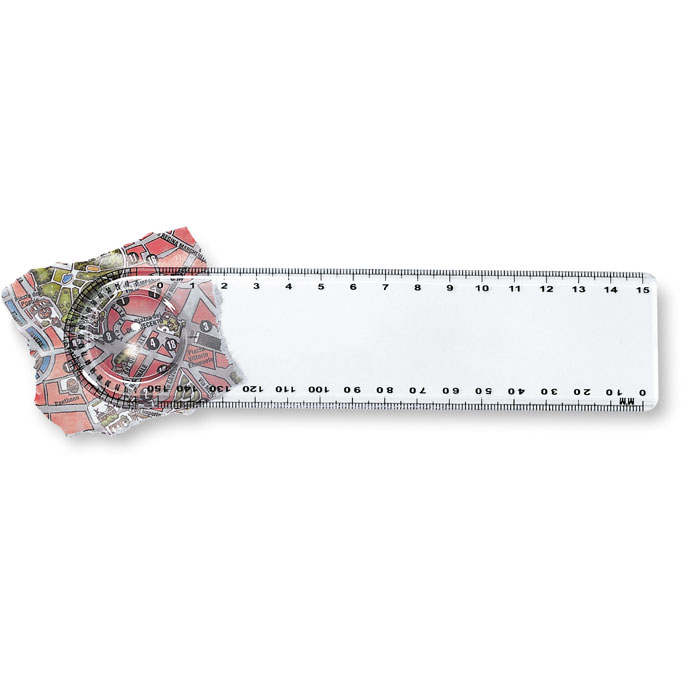 Règle 15 cm avec loupe personnalisée LASTA