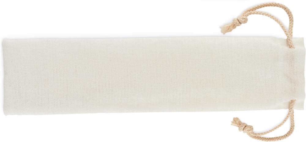 Couverts en bambou avec paille personnalisés SETSTRAW, pochette côté 1