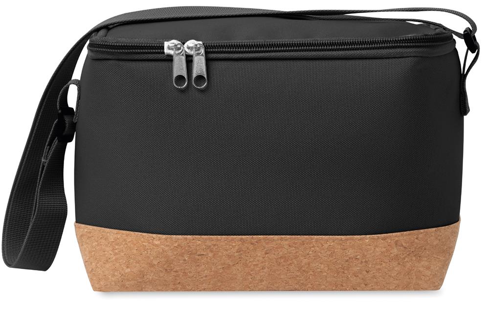 Sac isotherme RPET 5L fond liège personnalisé KOELER, devant bouchon