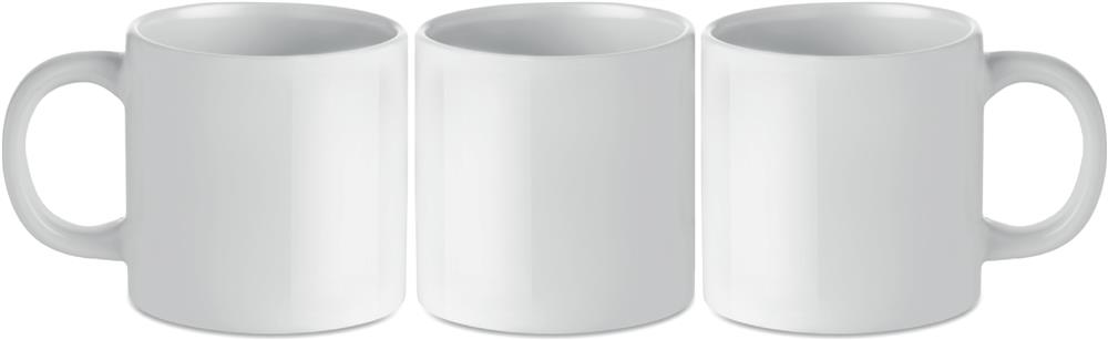 Mug céramique 200 ml personnalisé MINI SUBLIM, tour complet