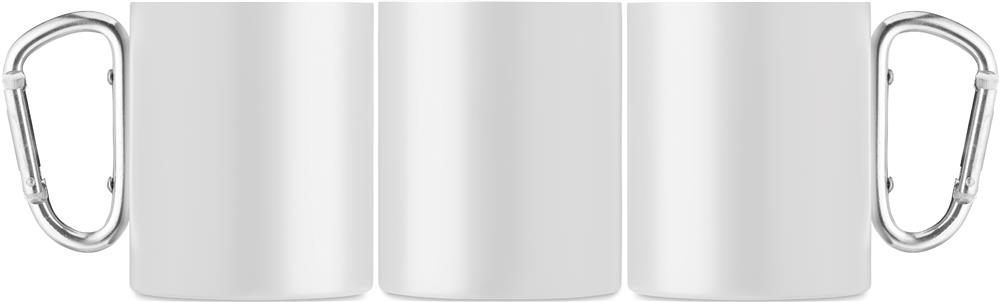 Mug inox double paroi 300 ml personnalisé AROM, surface de marquage