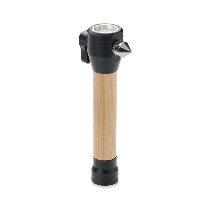 Marteau d'urgence 3 en 1 bambou personnalisé LUSTRE
