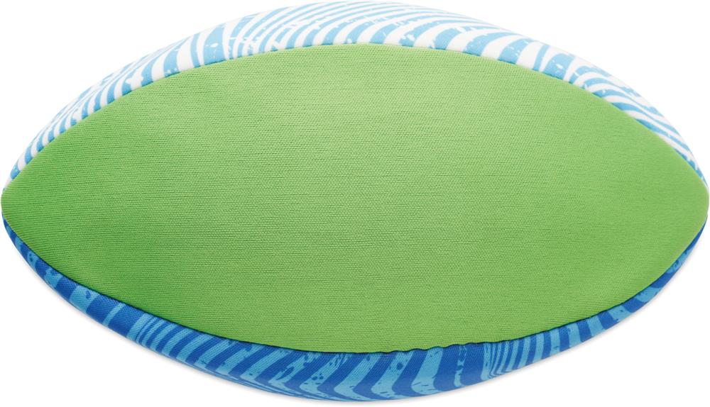 Ballon de rugby de plage néoprène personnalisé GRAB, écusson