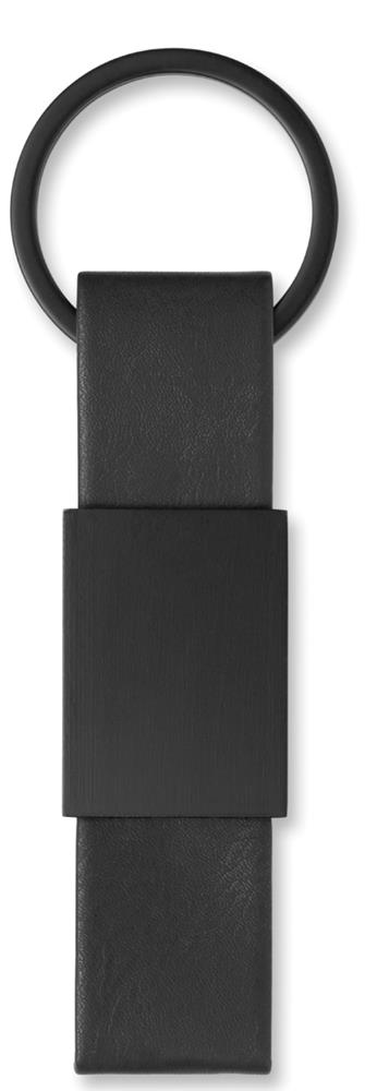 Set stylo et porte-clés personnalisé ESCRI SET, porte-clés côté 1