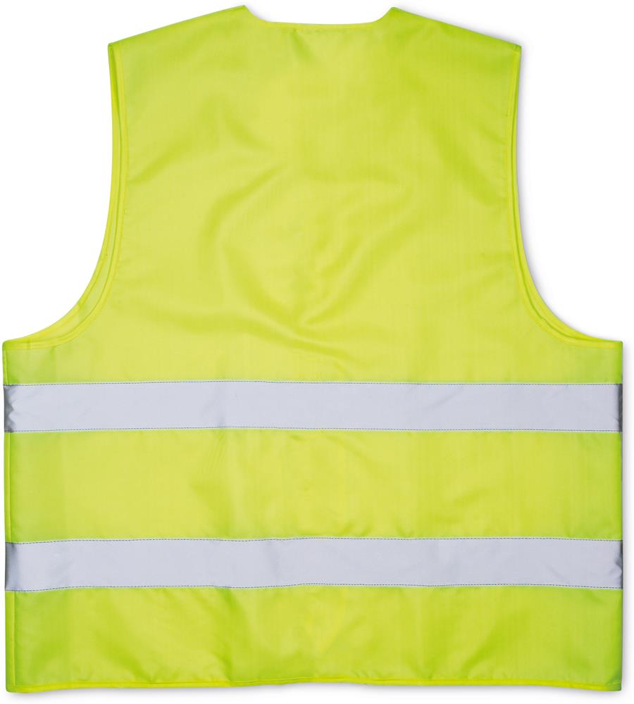 Gilet de sécurité haute visibilité personnalisé VISICOAT, dos