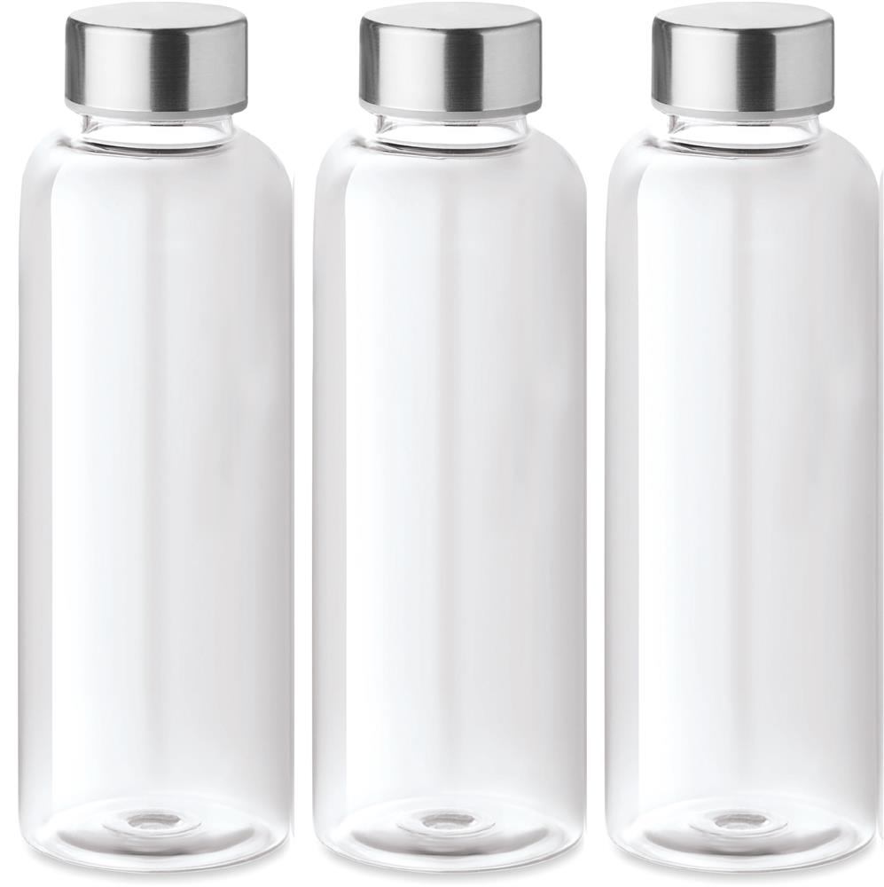 Bouteille RPET 500 ml personnalisée UTAH RPET, tour complet (impression numérique 360)