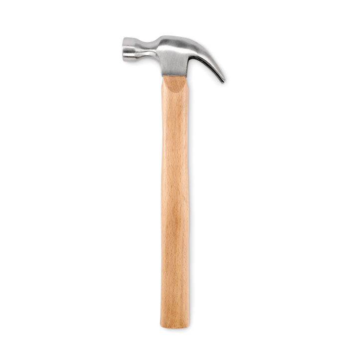 Marteau à griffes manche en hêtre personnalisé CRACKER, Bois