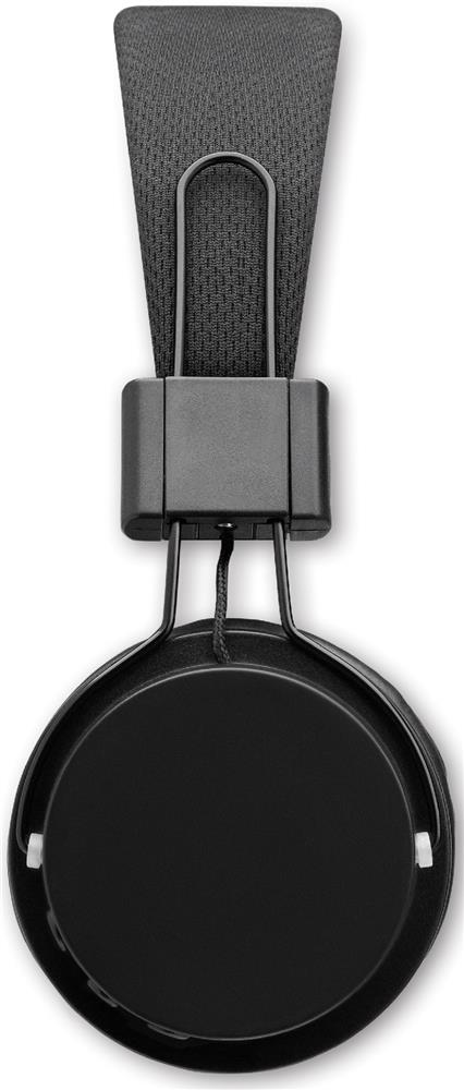 Casque sans fil pliable noir personnalisé TONE, oreille droite