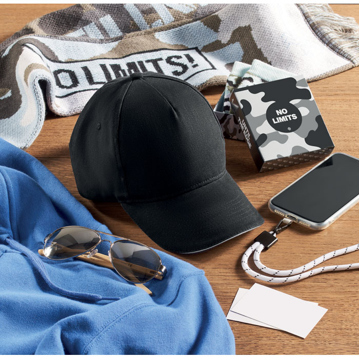 Casquette coton sergé personnalisée LONG BEACH SINGA