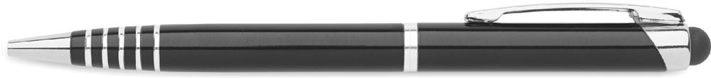 Stylo bille stylet aluminium personnalisé FLORINA, corps droite