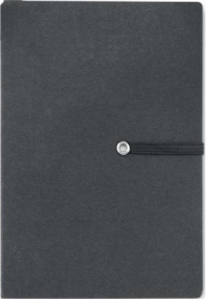 Carnet carton recyclé et stylo personnalisé RECONOTE, devant haut