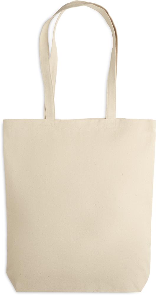 Sac shopping coton 270 g/m² personnalisé RASSA, dos (transfert réfléchissant)