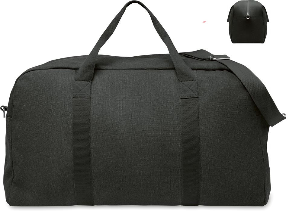Sac de voyage recyclé 450 g/m² personnalisé DUFFAS COLOUR, devant