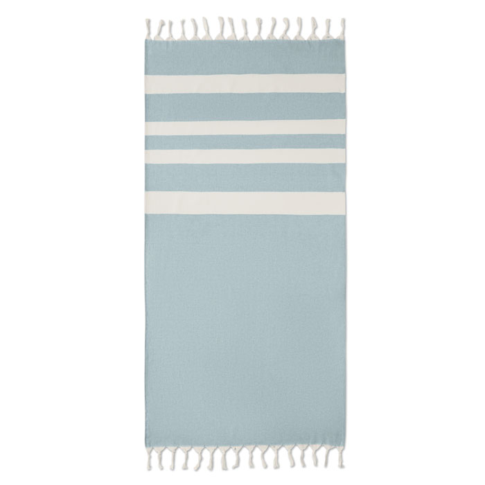 Fouta tissus recyclés 140 g/m² personnalisée AGOURA