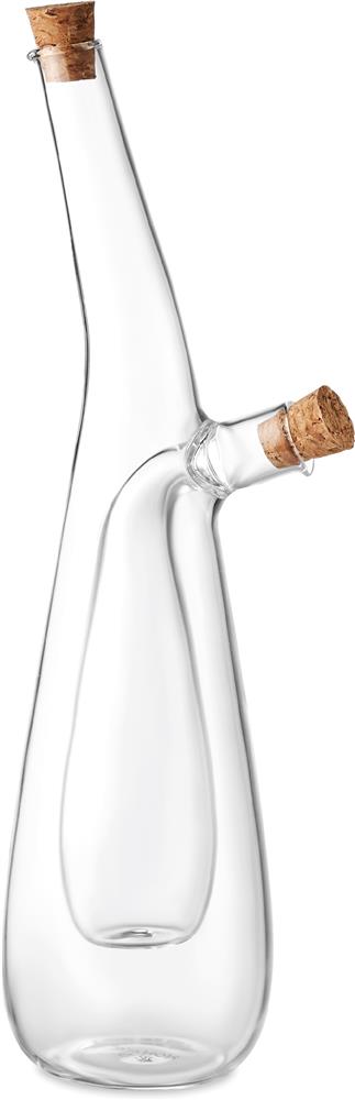 Huilier vinaigrier verre 300 ml personnalisé BARRETIN, côté 2