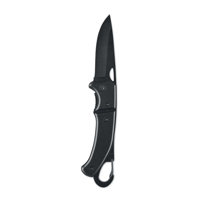 Couteau pliable aluminium mousqueton personnalisé FIFE