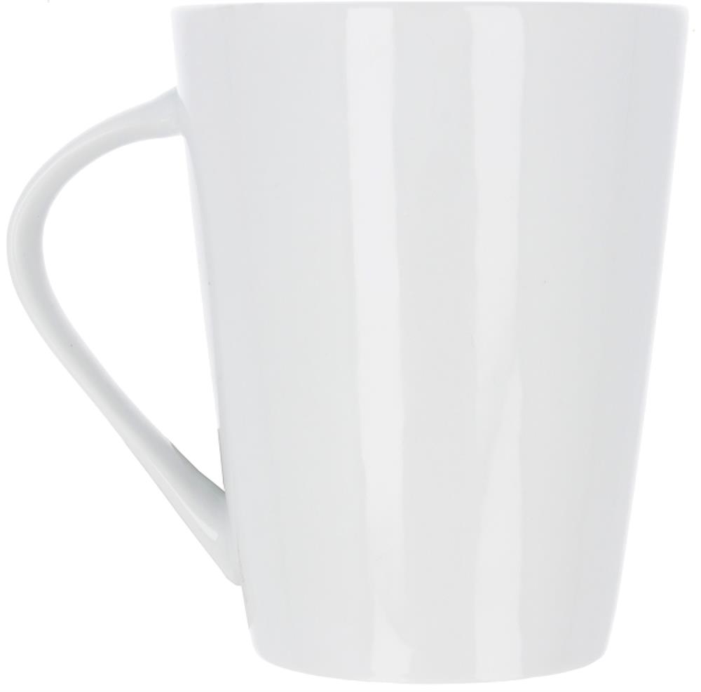 Mug porcelaine conique 250 ml personnalisé ROME, gauche