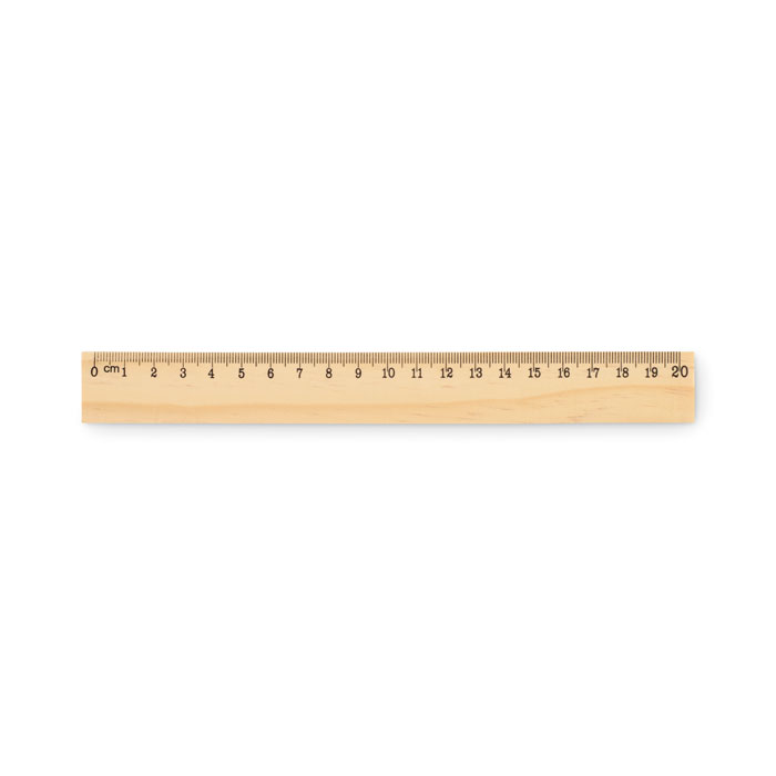 Règle en bois 20 cm personnalisée RULER20
