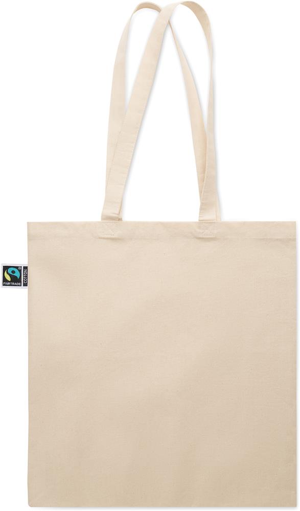 Tote bag coton équitable 180 g/m² personnalisé OSOLE ++, dos (transfert réfléchissant)