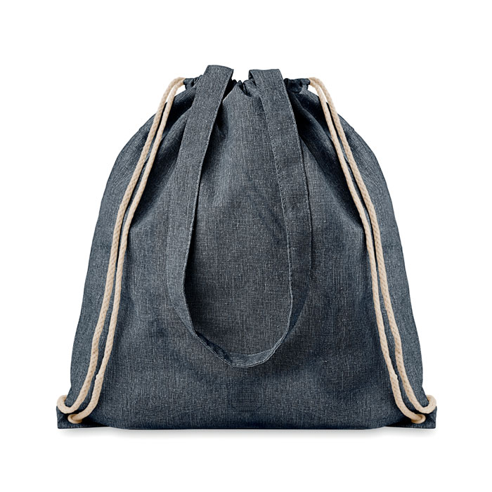Sac à cordon bicolore recyclé personnalisé MOIRA DUO