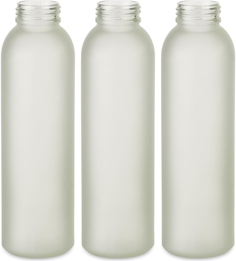 Bouteille en verre 500 ml à sangle personnalisée OLMA, tour complet
