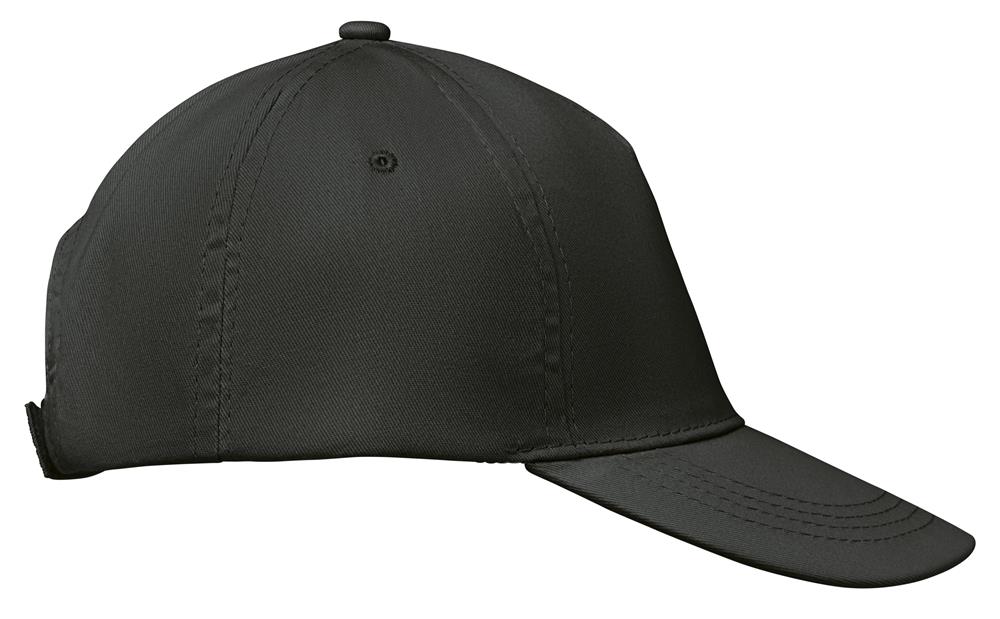 Casquette coton 5 panneaux personnalisée BUZZ, côté droite