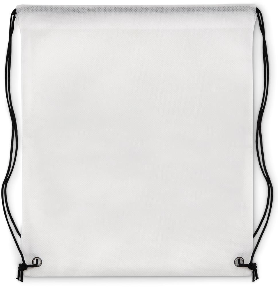 Sac à cordon 80 g/m² à colorier personnalisé CARRYDRAW, dos