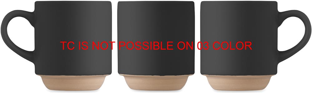Tasse céramique empilable 170 ml personnalisée CERACK, mug