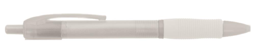 Stylo bille ABS grip caoutchouc personnalisé MANORS, corps gauche