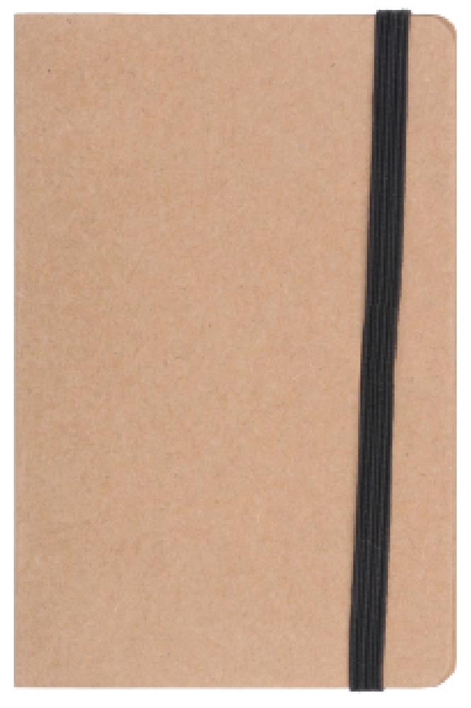 Set mémo papier kraft personnalisé FOLDNOTE, devant