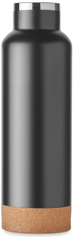 Bouteille isotherme liège 500 ml personnalisée IVES, devant