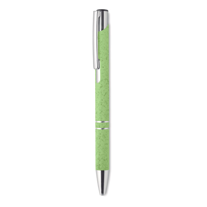 Stylo paille de blé et ABS personnalisé BERN PECAS