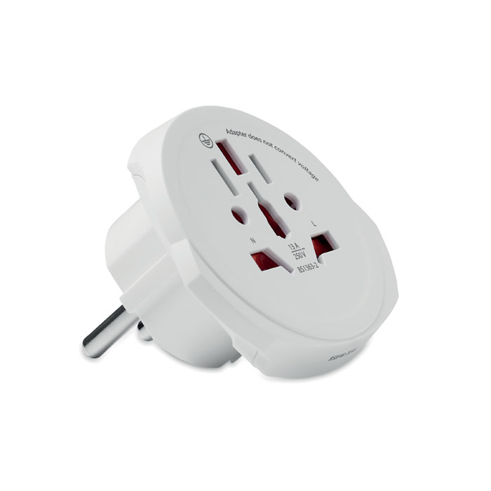 Adaptateur de voyage Schuko personnalisé SKROSS