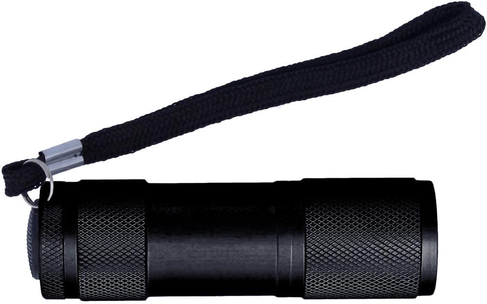 Lampe torche aluminium 9 LED personnalisée LED PLUS, lampe dos