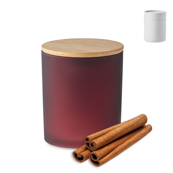 Bougie végétale 200 g en verre personnalisée KEOPS MEDIUM