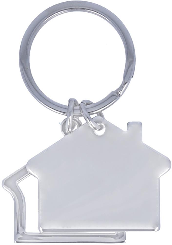 Porte-clés maison métal personnalisé SNIPER, dos