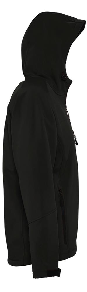 Softshell homme 3 couches à capuche personnalisée REPLAY MEN, manche droite