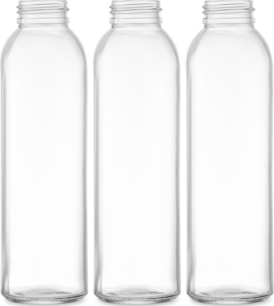 Bouteille verre recyclé 500 ml personnalisée EBOR, tour complet